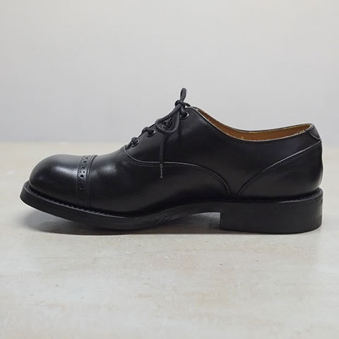 The Old Curiosity Shop Quilp by Tricker's(NCv oC gbJ[Y)Men's Black Box Carf Oxford Shoes(Fitting4) -Black-(8)