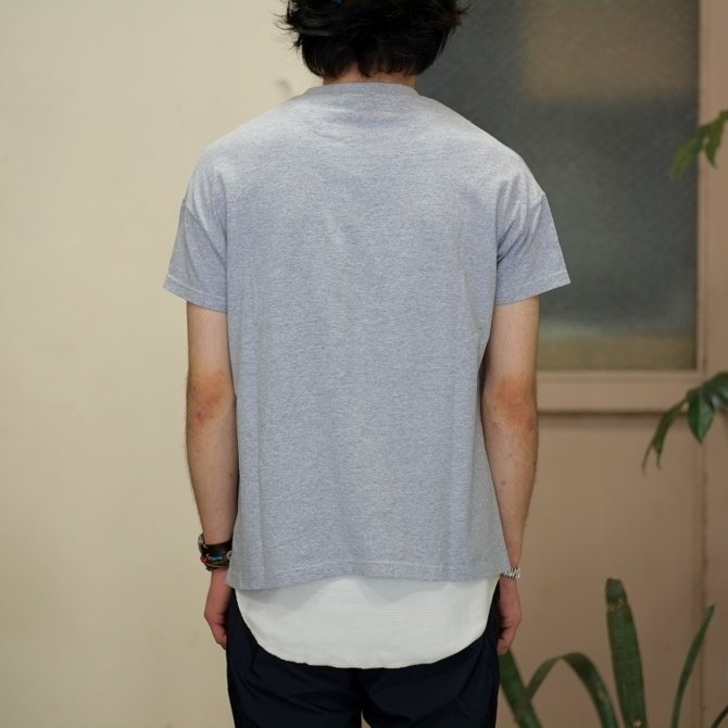 Cal Cru(JN[) C/N S/S RELAXED FIT(MADE IN USA)  -GRAY-(8)