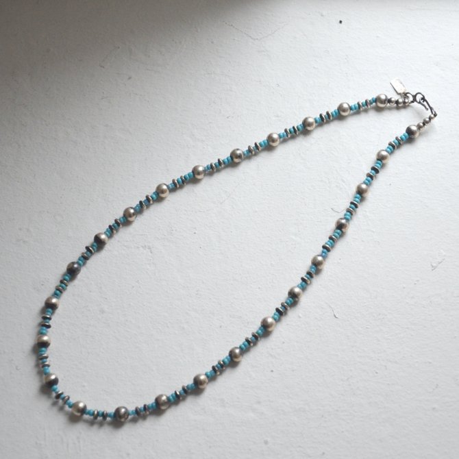 MOHAWK(z[N) Silver Vintage Beads Necklace(8)