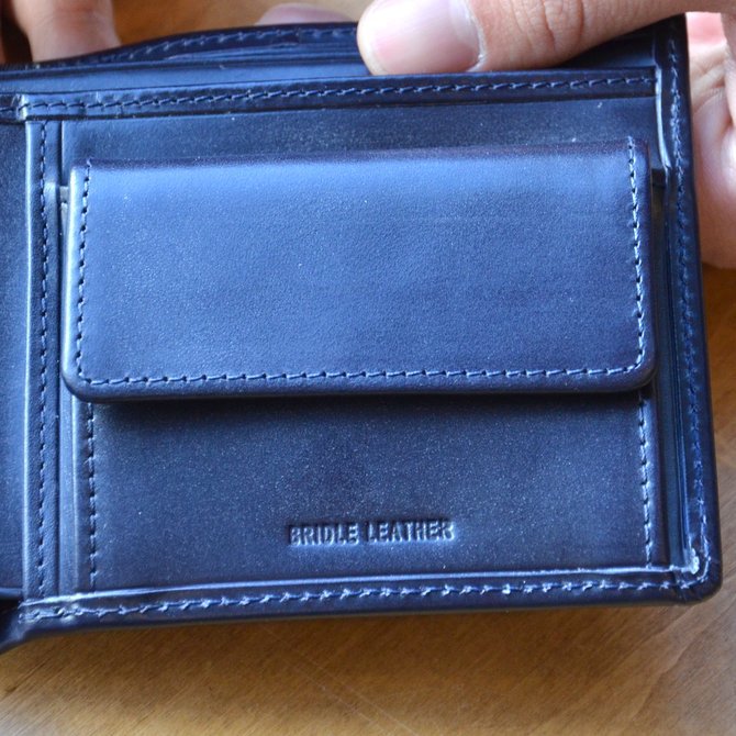 Whitehouse Cox (zCgnEXRbNX)  COIN WALLET BRIDLE S7532 -NAVY-(8)