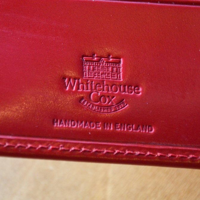 Whitehouse Cox (zCgnEXRbNX)  COIN WALLET BRIDLE S7532 -RED-(8)