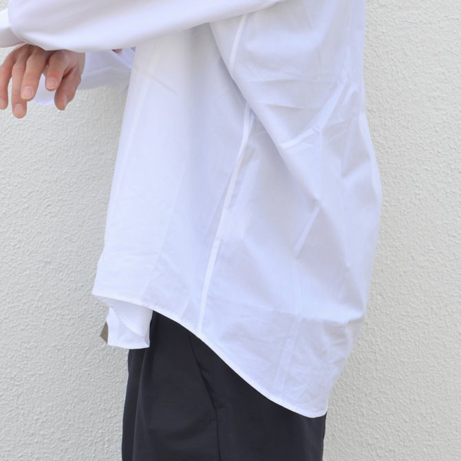 semoh(Z[)/ Wide Shirt -WHITE- #SA01-1-05(8)