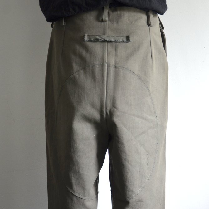toogood(gD[Obh) / THE SCULPTOR TROUSER DYED CALICO HW -FOG- #62034990(8)