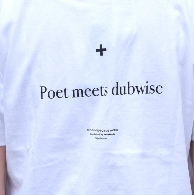 POET MEETS DUBWISE(|[g~[c_uCY) / Poetry T-Shirt -WHITE- PMDHP-0208-WH(8)