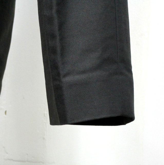 blurhms(ブラームス)/ Broken Cloth Curve Front Slacks -KHAKIGRAY- #BHS21F012(8)