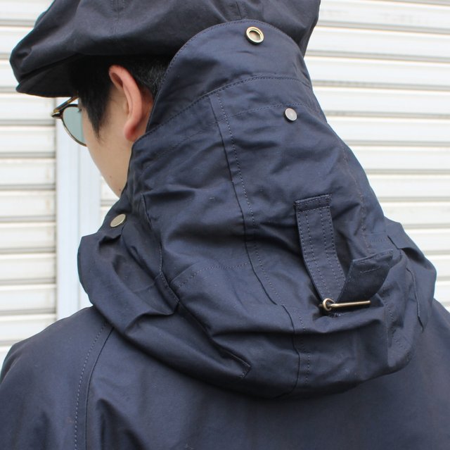 感謝価格】 ごう AUBERGE／DEVON／NAVY マウンテンパーカー