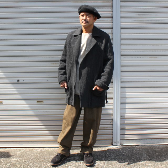 SUS-SOUS (シュス)/ JACKET TAKUMI ‐CHARCOAL BROWN‐ #06‐SS‐013‐05(8)