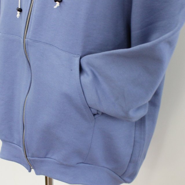 CAMIEL FORTGENS(カミエル フォートゲンス)/ zip hoodie -light blue ...