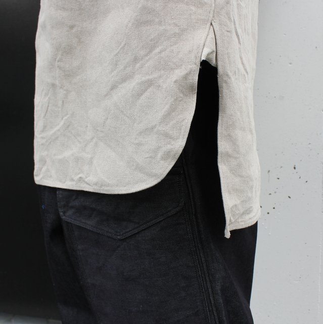 SUS-SOUS (シュス)/ SLEEPING SHIRTS -NATURAL- #07-SS01404