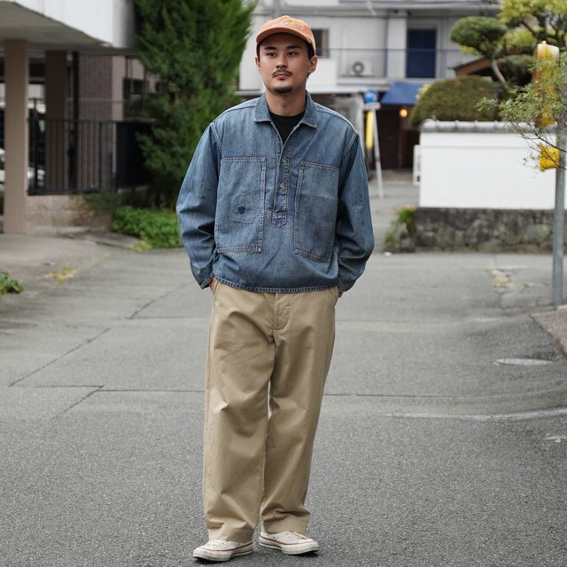 BOWWOW(oEE)/US ARMY M-35 DENIM JACKET AGED -AGED INDIGO- #BW252-UA3DJ(8)