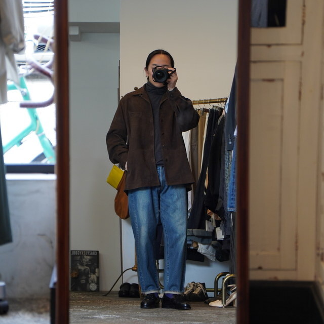 y25AWzMAATEE&SONS(}[eB[AhTY)/ SUEDE SHIRTS JACKET -BRWN- #MT5303-0904(8)