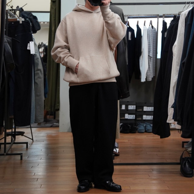 y25AWzHERILL(w)/ GCtwist Hooded  -BLACK,NATURAL- #25-080-HL-8110-30(8)