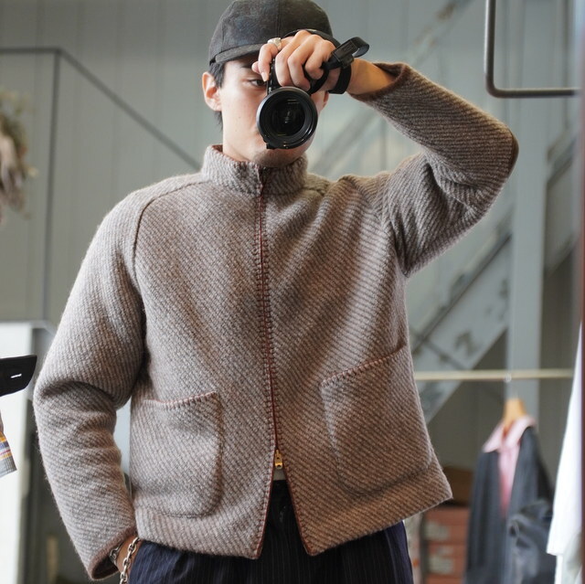 y25AWzAUBERGE(I[xW)/ COUVE -BEIGE~BROWN- #AU25A21(8)