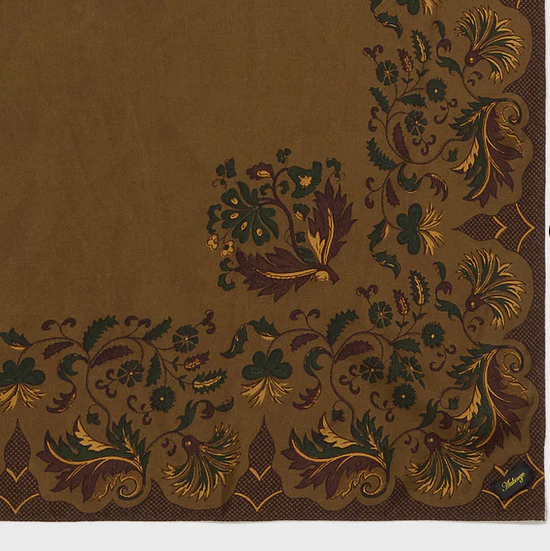 �y26SS�zAUBERGE(�I�[�x���W��)/ FICHU -CREAM,KHAKI- #AU26S39(8)