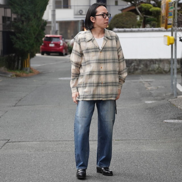 �y26SS�z A.PRESSE(�A �v���b�Z)/ No.22 Washed Wide Denim Pants -INDIGO- #AP-4003(8)