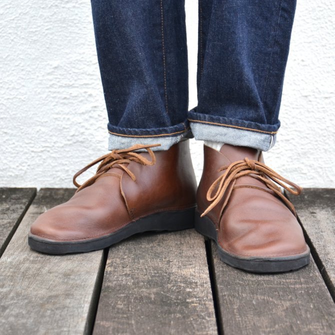 AURORA SHOES(オーロラシューズ) NORTH PACIFIC(MEN'S) -BROWN- #NP-M 