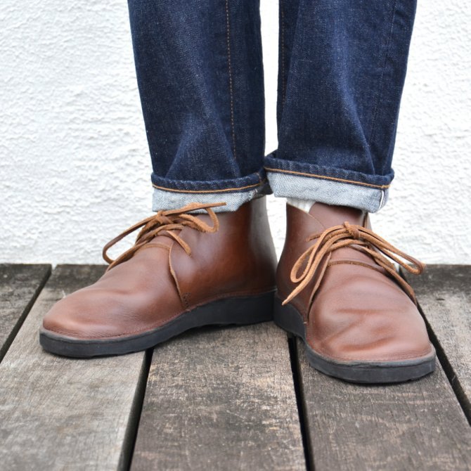 AURORA SHOES(オーロラシューズ) NORTH PACIFIC(MEN'S) -BROWN- #NP-M