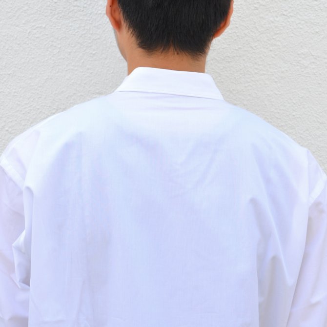semoh(Z[)/ Wide Shirt -WHITE- #SA01-1-05(9)