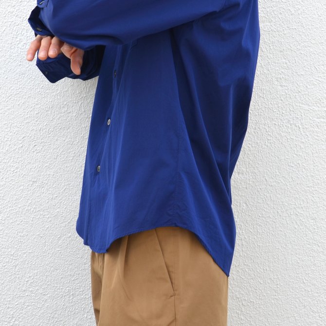 semoh(Z[)/ Regular collar Shirt -NAVY- #SA01-1-06(9)