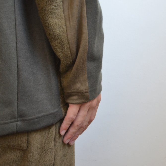 y30% OFF SALEzTHING FABRICS(VO t@ubN)/ 4 change cloth long sleeve (Short Pile) -Olive- #TFIN-1305(9)