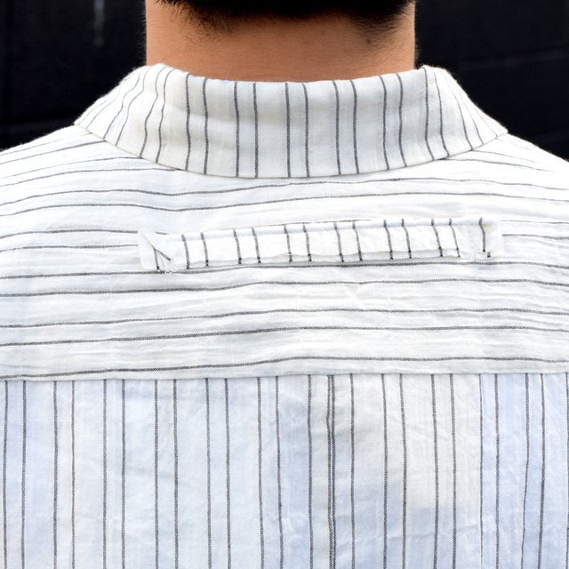 y2019 SSz toogood(gD[Obh) / THE DRAUGHTSMAN SHIRTS WIDE -TICKING STRIPE-(9)