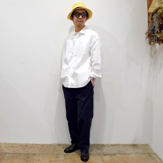 2020】YAECA (ヤエカ)/ CHINO CLOTH PANTS CREASED -NAVY- #10605