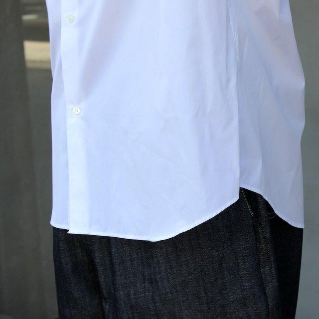 Graphpaper (グラフペーパー)/ THOMAS MASON for GP Oversized Regular Collar Shirt -WHITE- #GM212-50227(9)