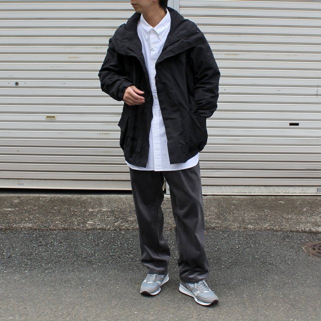 Graphpaper(グラフペーパー)/ Suvin Corduroy Wide Tapered Chef Pants -C.GRAY- #GM213-40074(9)