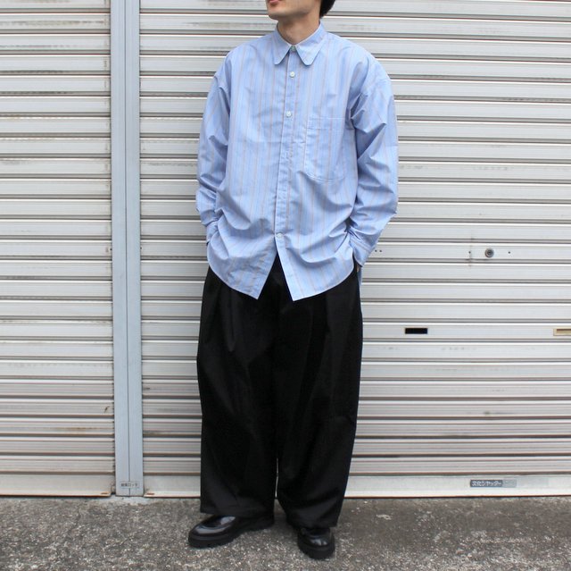 sage NATION / BOXPLEAT TROUSERS #S011(9)