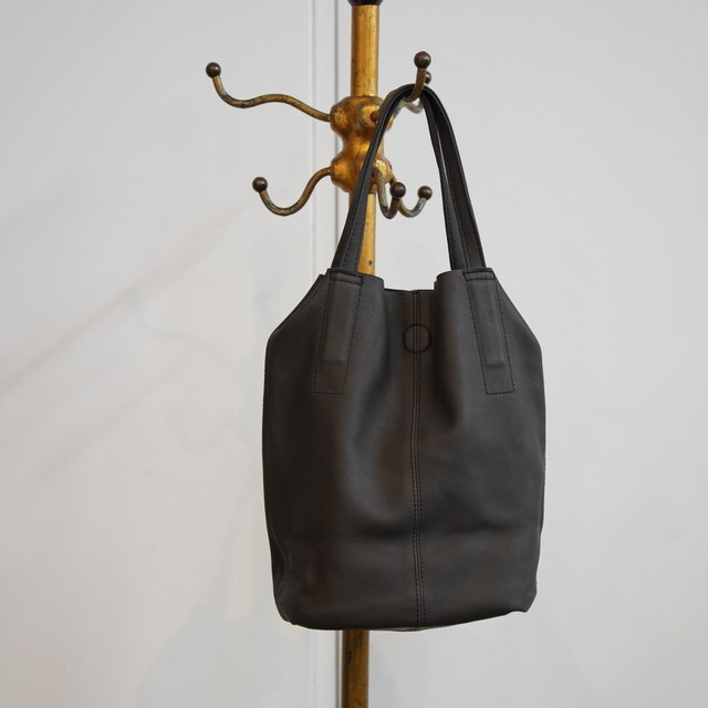 y24AWzMorphee(tF) / 2WAY SMALL TOTE(LONG) -BLACK,CHARCOAL- #SL-103(9)