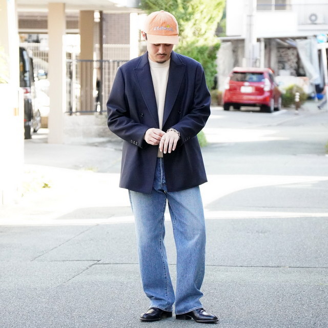 ULTERIOR(AeA) / SUPER FINE LIGHT MELTON DB JKT  -DEEP NAVY- #UJK25-KC205-A(9)