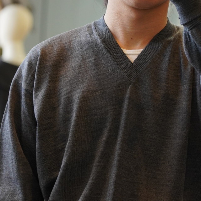  Olde H&Daughter(I[hGC`Ahh[^[)/ BASIC WOOL V P/O -2color- #BK093(9)