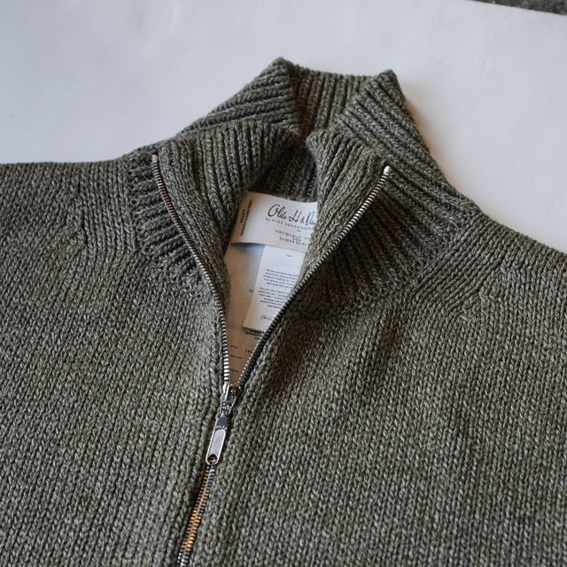 �y26SS�zOlde H&Daughter(�I�[���h�G�C�`�A���h�h�[�^�[)/ SILK LINEN VEST -3color- #BK063(9)