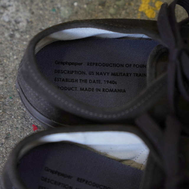 �y26SS�zGraphpaper (�O���t�y�[�p�[)/ REPRODUCTION OF FOUND for GP US NAVY MILITARY TRAINER -GRAY,BROWN- #GU261-90501(9)