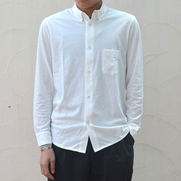 【40% off sale】FLISTFIA(フリストフィア) Long Sleeve B.D. Shirts -White- 