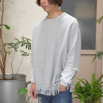  YOUNG&OLESEN(ヤングアンドオルセン) big western pullover -HEATHER-