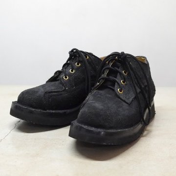 GRIZZLY BOOTS(グリズリー ブーツ) Lineman Oxford -BLACK ROUGH OUT-【別注】