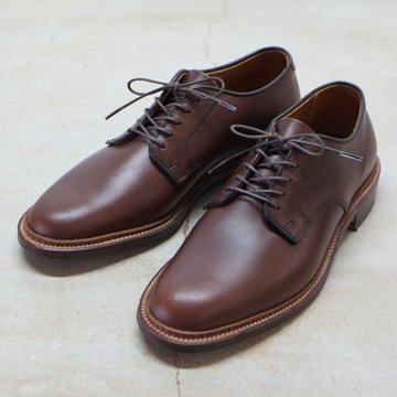 Alden(I[f) UNLINED PLAIN TOE OX (CHROMEXEL) -BROWN- #29364F