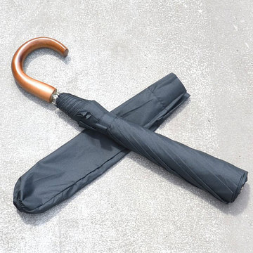 FOX UMBRELLA(フォックス・アンブレラ) 折り畳み傘 -BLACK-
