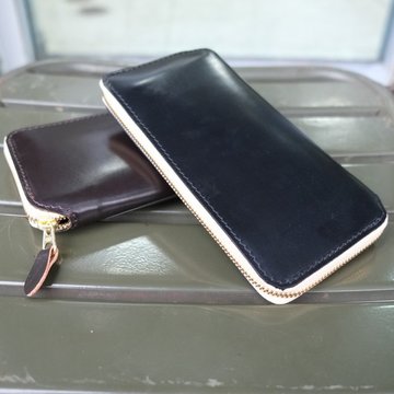 MASTER&Co.(マスターアンドコー) UK Bridle Leather Long Wallet -BROWN-