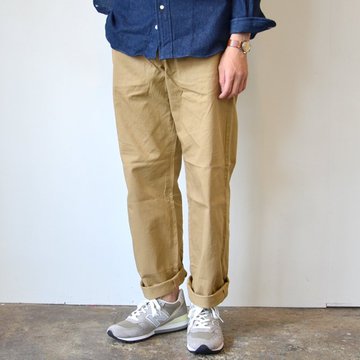 A VONTADE(ア ボンタージ) Classic Chino Trousers -Wide Fit-BEIGE- #VTD-0340-PT