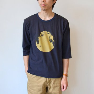 【40% off sale】WHITE LINE(ホワイトライン) vintage T-shirts(Kurry) -NAVY- #WLC3143