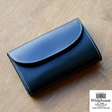 Whitehouse Cox (ホワイトハウスコックス)  3FOLD WALLET BRIDLE S7660 -GREEN-