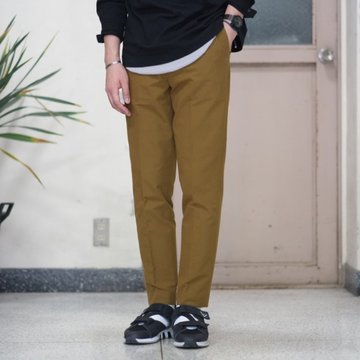 【30% OFF SALE】BROWN by 2-tacs (ブラウンバイツータックス) TIGHT SLACKS -COYOTE-  #B17-P004
