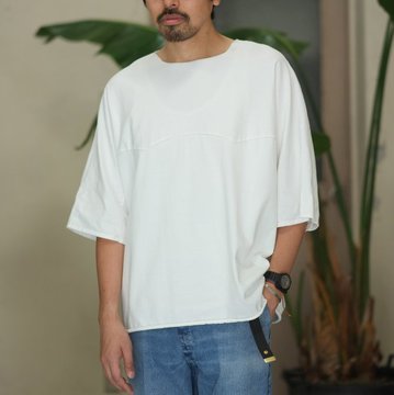 WESTOVERALLS( ウエストオーバーオールズ )  WEST’S W-SHIRTS - WHITE -  #17SWTS0