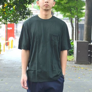 【40% OFF SALE】FLISTFIA(フリストフィア) / Relaxed T-shirts -Dark Green- #TR01016