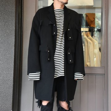 【40% off sale】TAKAHIRO MIYASHITA The SoloIst.(タカヒロミヤシタ ザ ソロイスト) notched lapel long coat # sj.0019bAW20