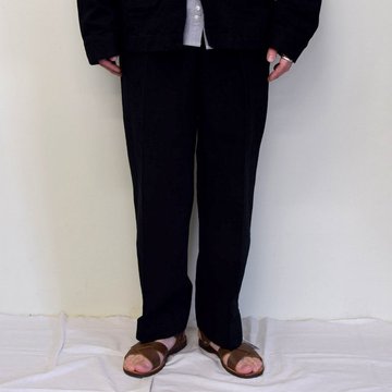 MARKAWARE(マーカウェア)/ DOUBLE PLEATED TROUSERS -BLACK- #A21A-02PT01C
