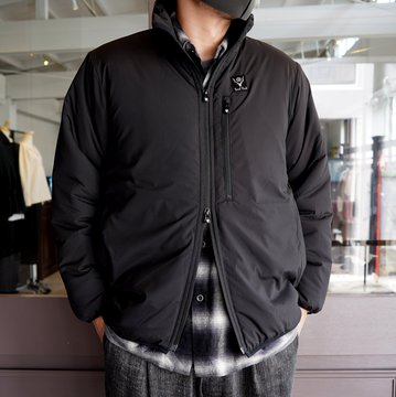 South2 West8(サウスツーウエストエイト)/Insulator jacket -Poly peach skin -BLACK- #JO761