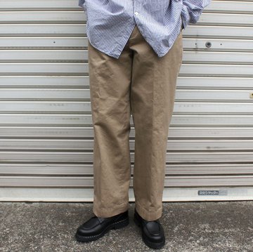 D.C.WHITE (ディーシーホワイト) / DEADSTOCK WESTPOINT CHINO WIDE PANT #D221850